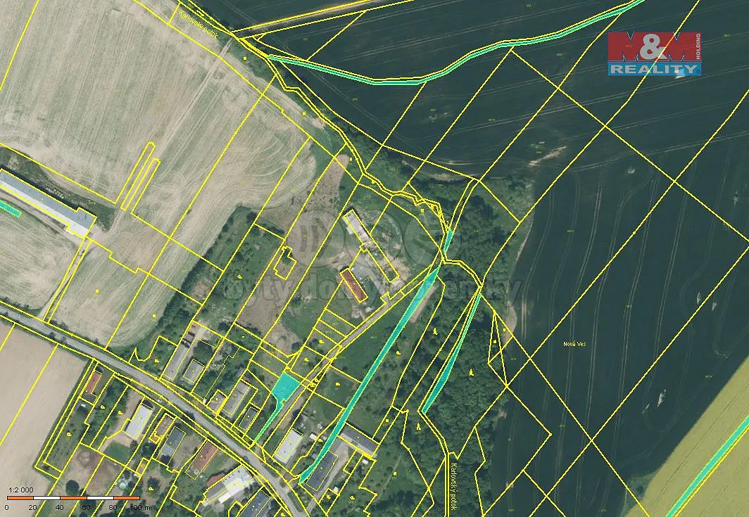 Prodej pozemku 4717 m², Bohušov · okres Bruntál