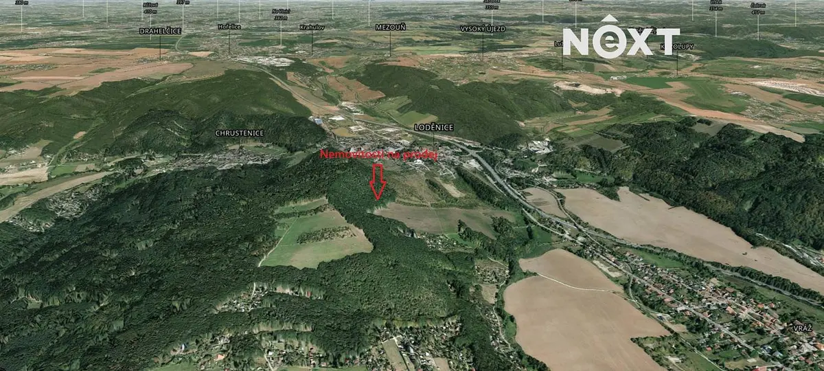 Prodej pozemku 149 m², Chrustenice