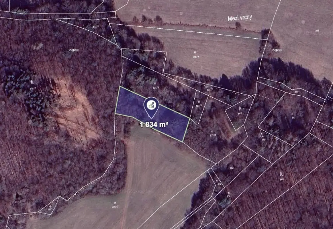 Prodej pozemku 834 m², Ludmírov · okres Prostějov