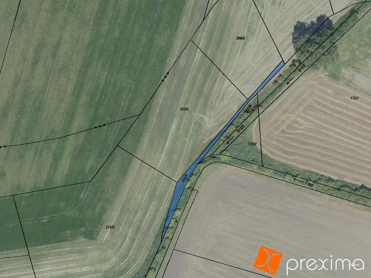 Prodej pozemku 112 m², Němčice · okres Kolín