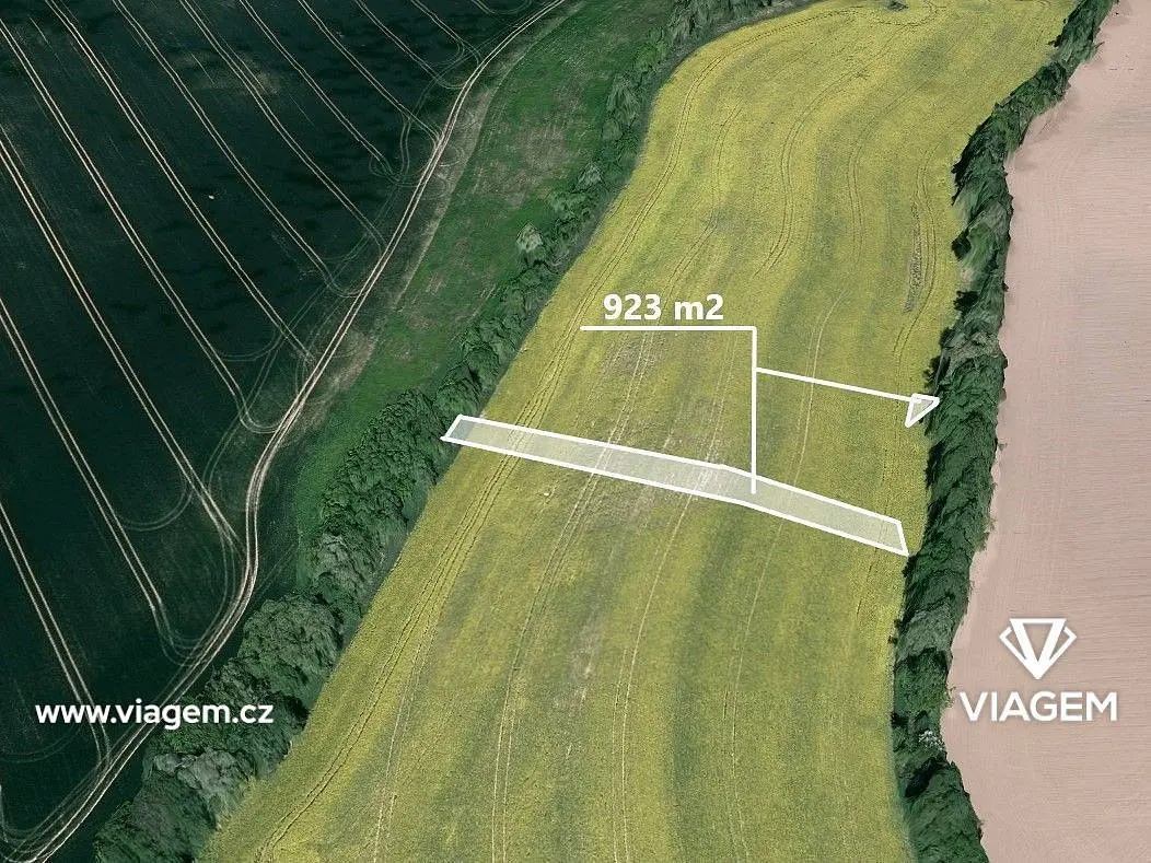 Prodej pozemku 923 m², Těšánky · Zdounky