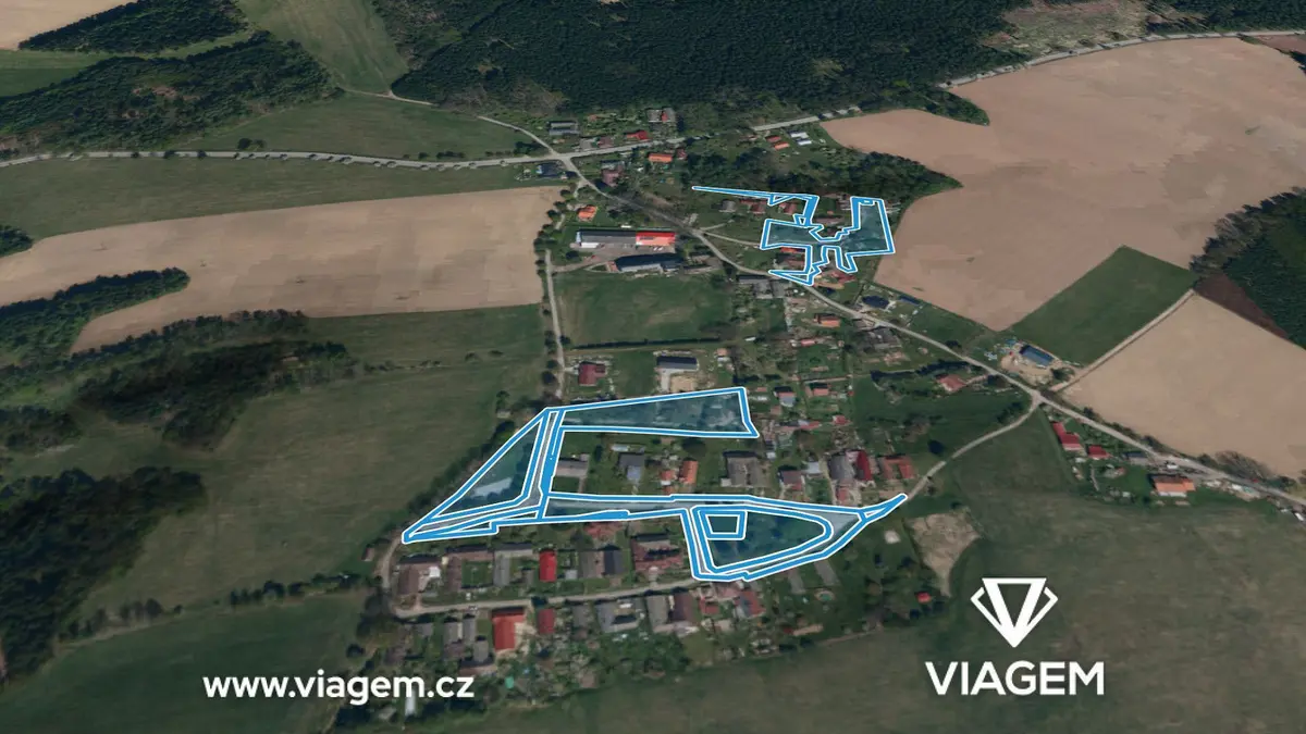 Prodej pozemku 1241 m², Kamenice nad Lipou · okres Pelhřimov