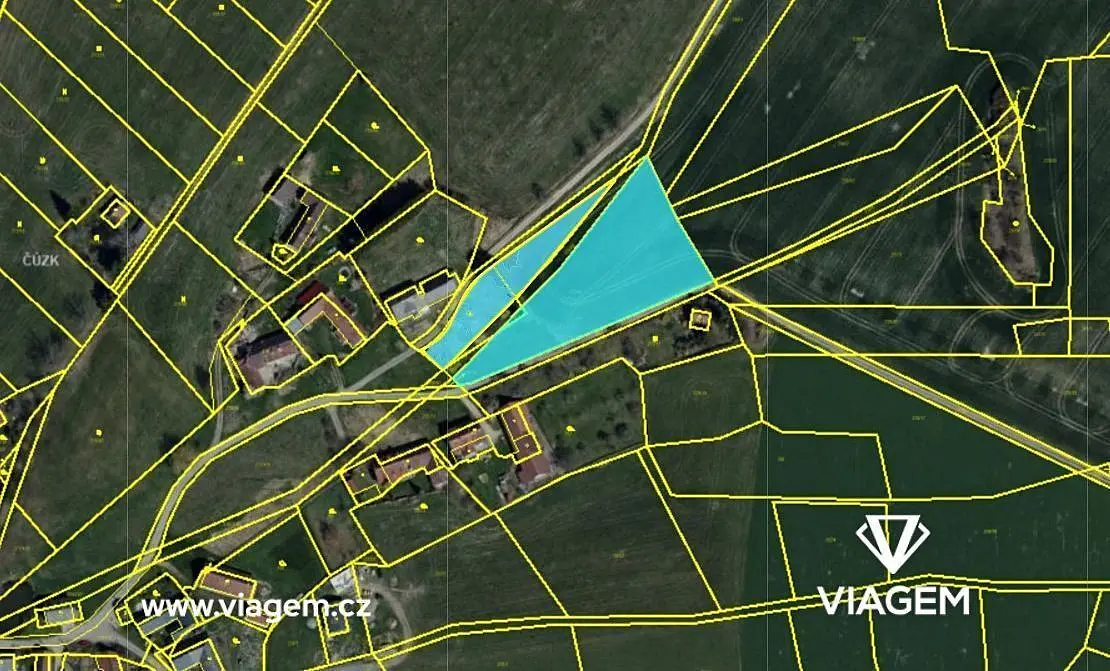Prodej pozemku 237 m², Hvožďany · okres Příbram