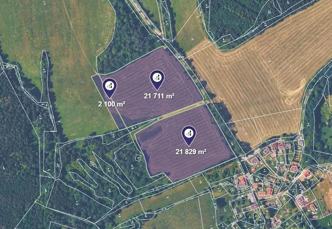 Prodej pozemku 640 m², Přídolí · okres Český Krumlov