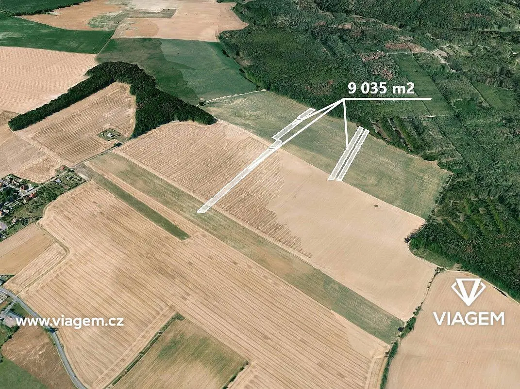 Prodej pozemku 2258 m², Kuchařovice · okres Znojmo