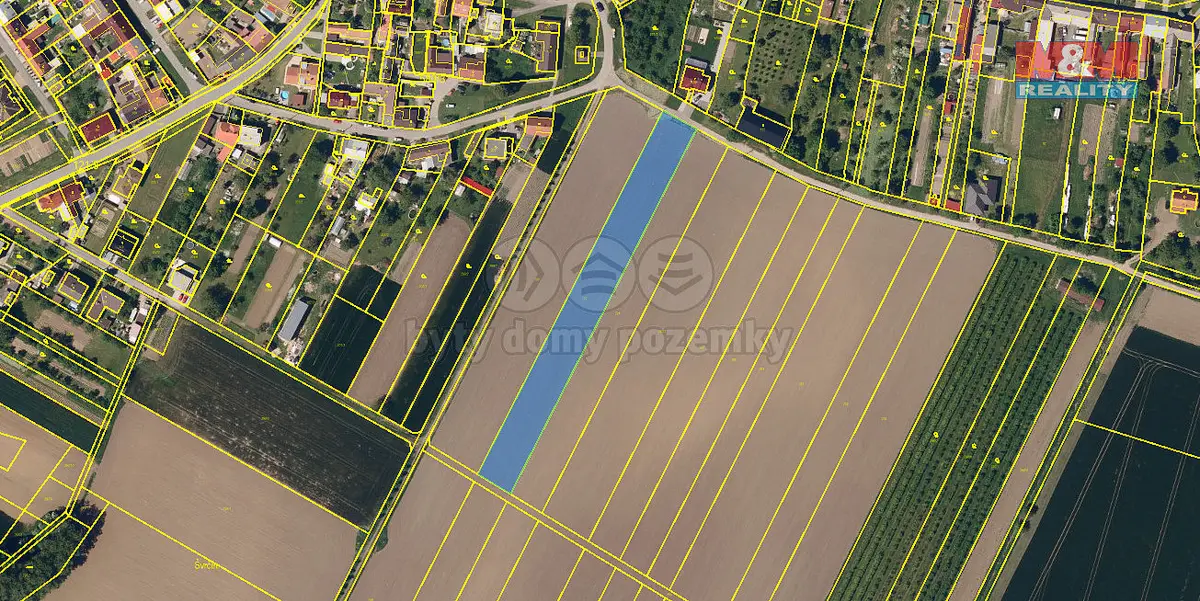 Prodej pozemku 634 m², Žalkovice · okres Kroměříž