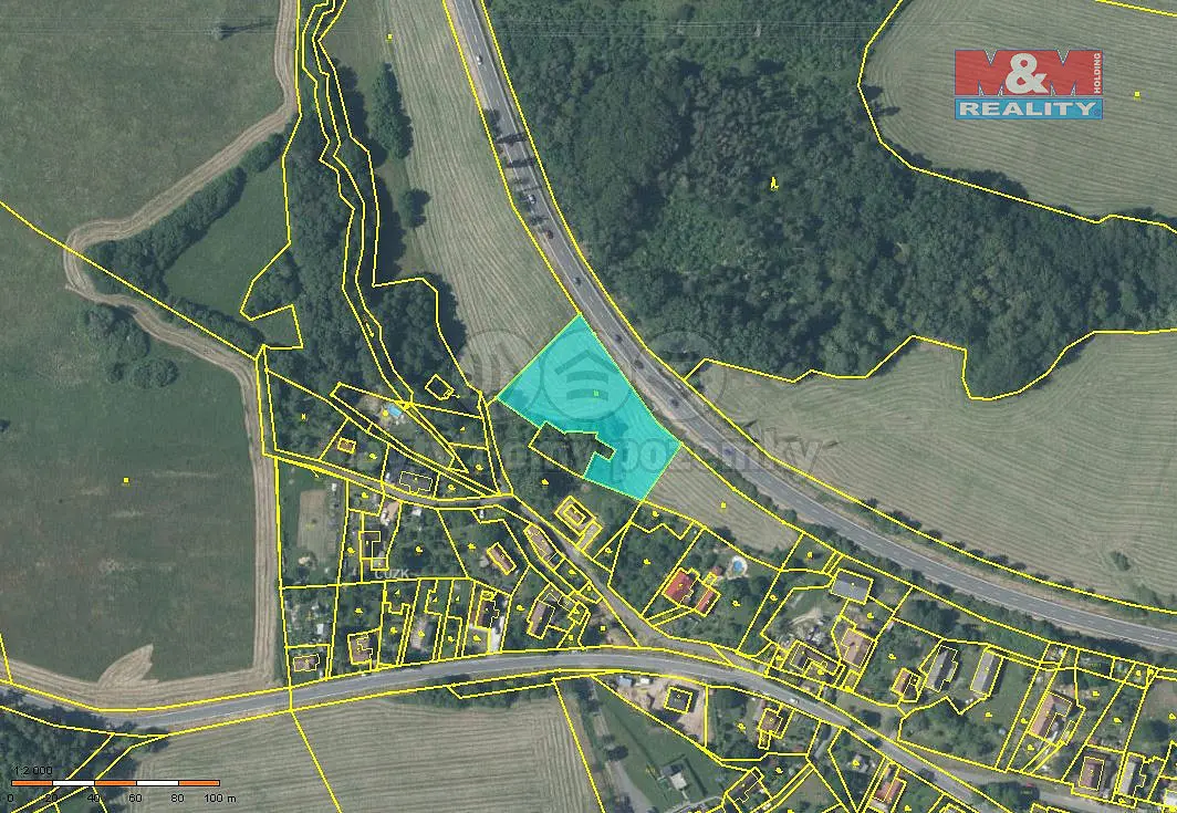 Prodej pozemku 3410 m², Horní Životice · okres Bruntál