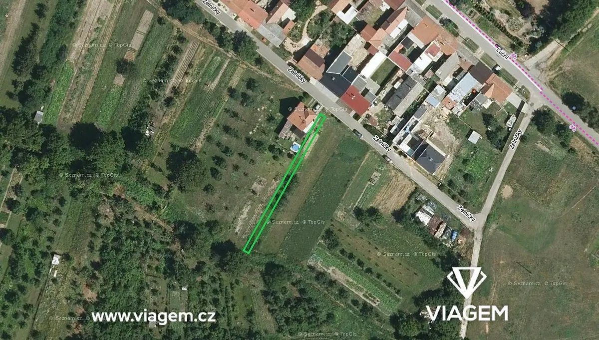 Prodej pozemku 54 m², Moravská Nová Ves · okres Břeclav