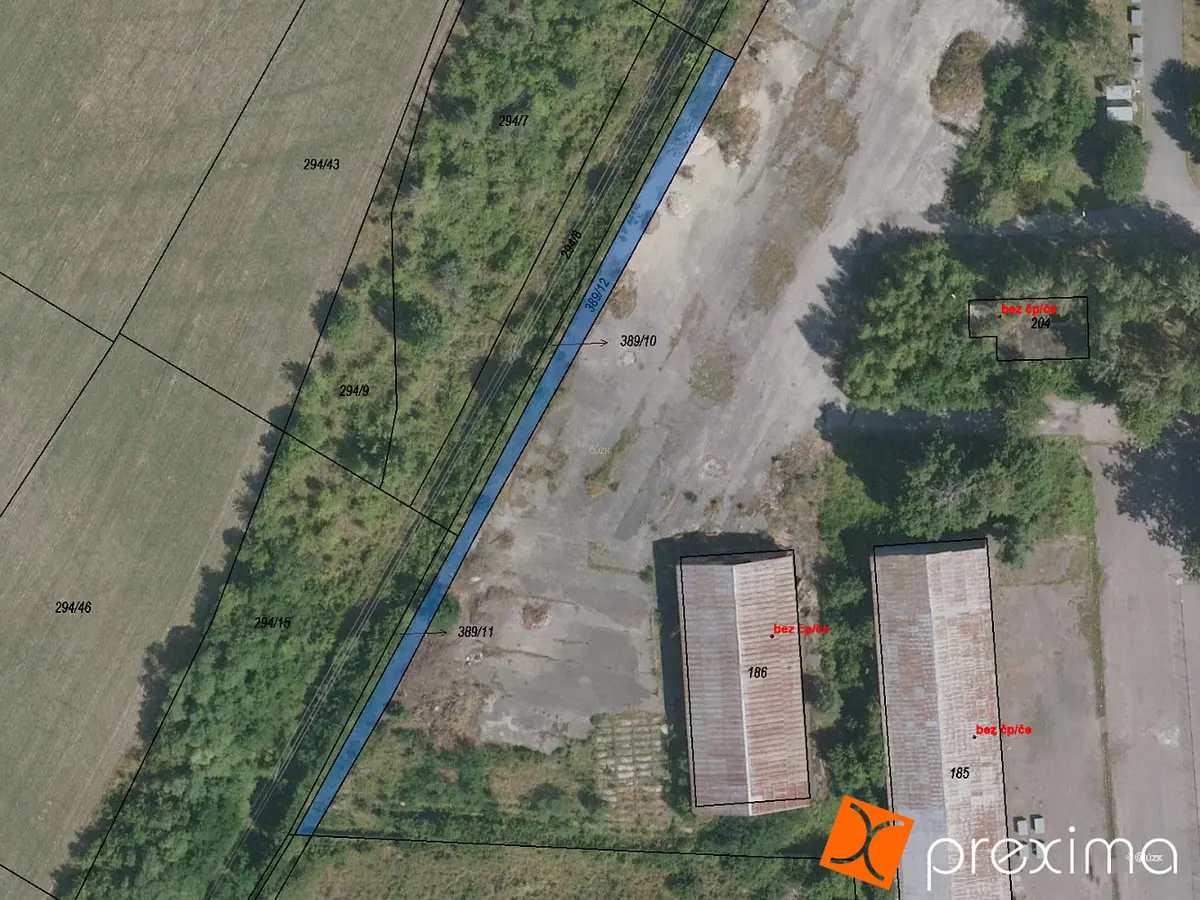 Prodej pozemku 63 m², Jiřice · okres Nymburk