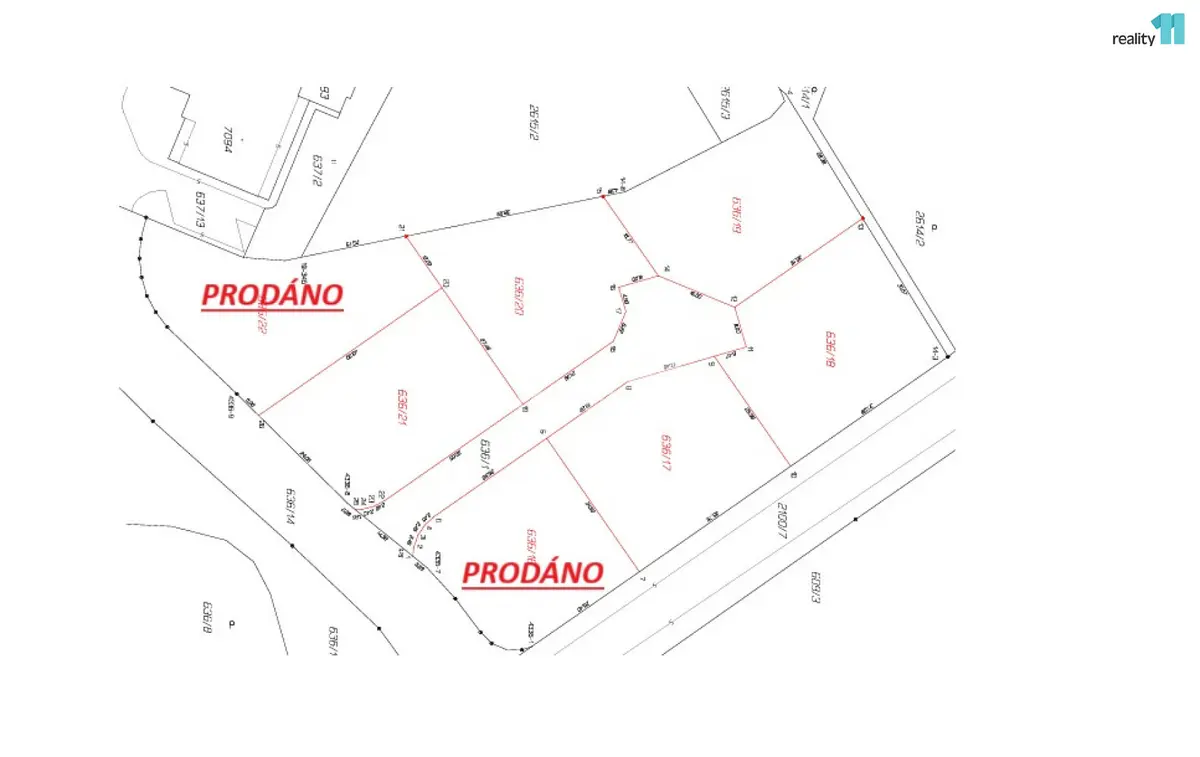 Prodej pozemku 207 m², Písek
