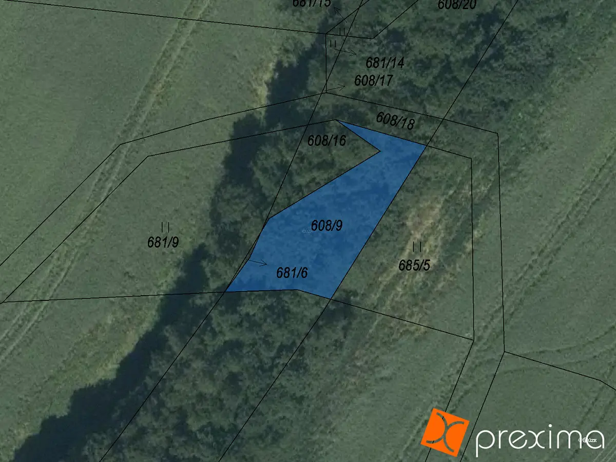 Prodej pozemku 161 m², Třebovice · okres Ústí nad Orlicí