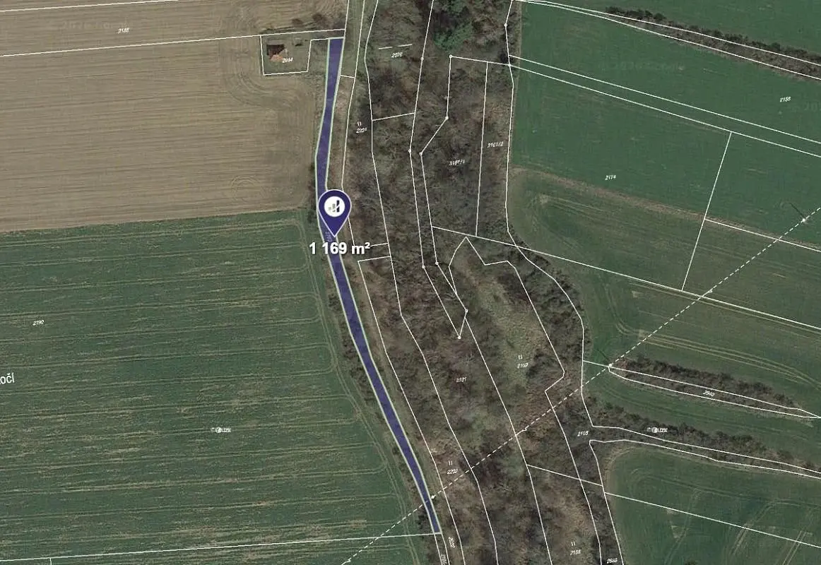 Prodej pozemku 169 m², Chabeřice · okres Kutná Hora