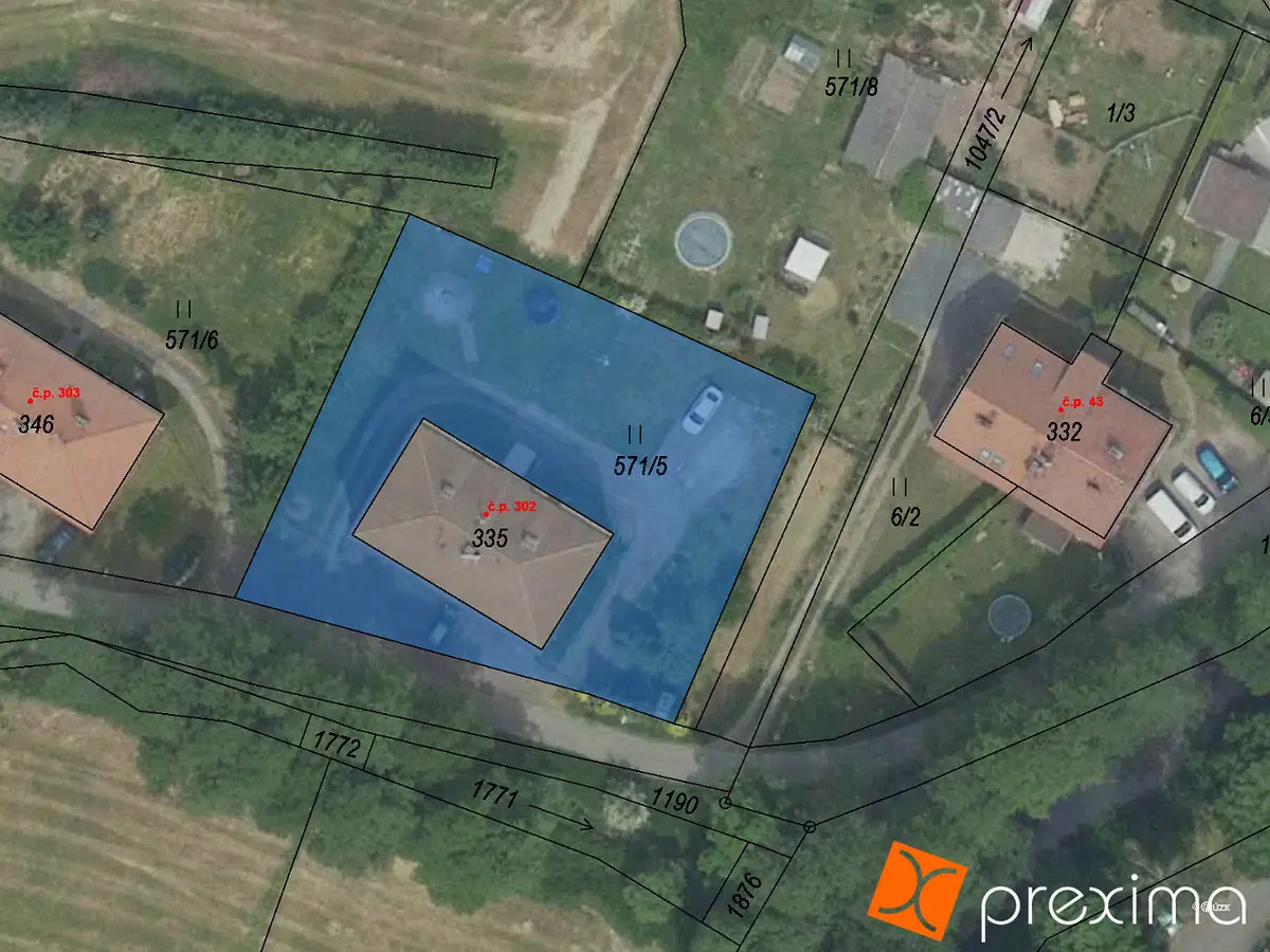 Prodej pozemku 126 m², Praskolesy · okres Beroun