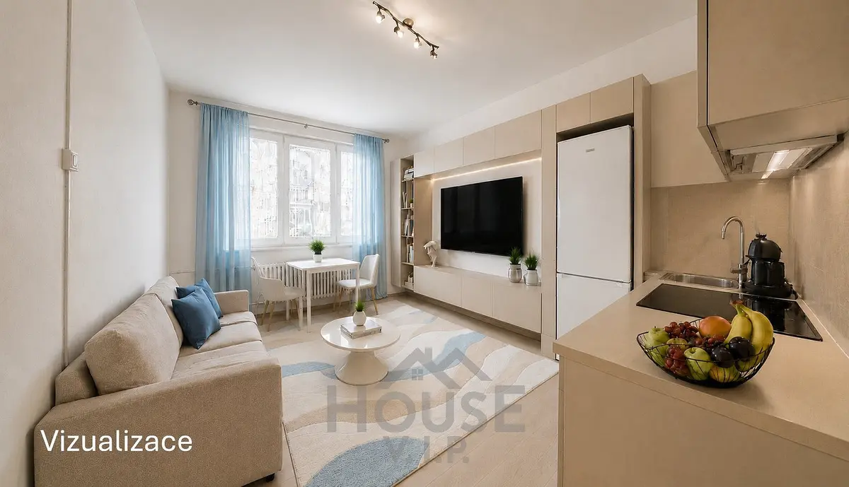 Prodej bytu 2+kk 36 m², Bělinského · Hostivař