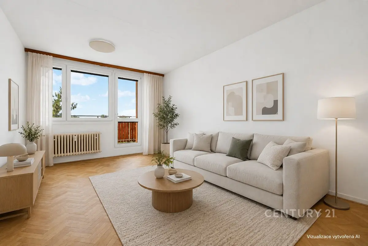 Prodej bytu 3+1 74 m², Loosova · Lesná · Brno