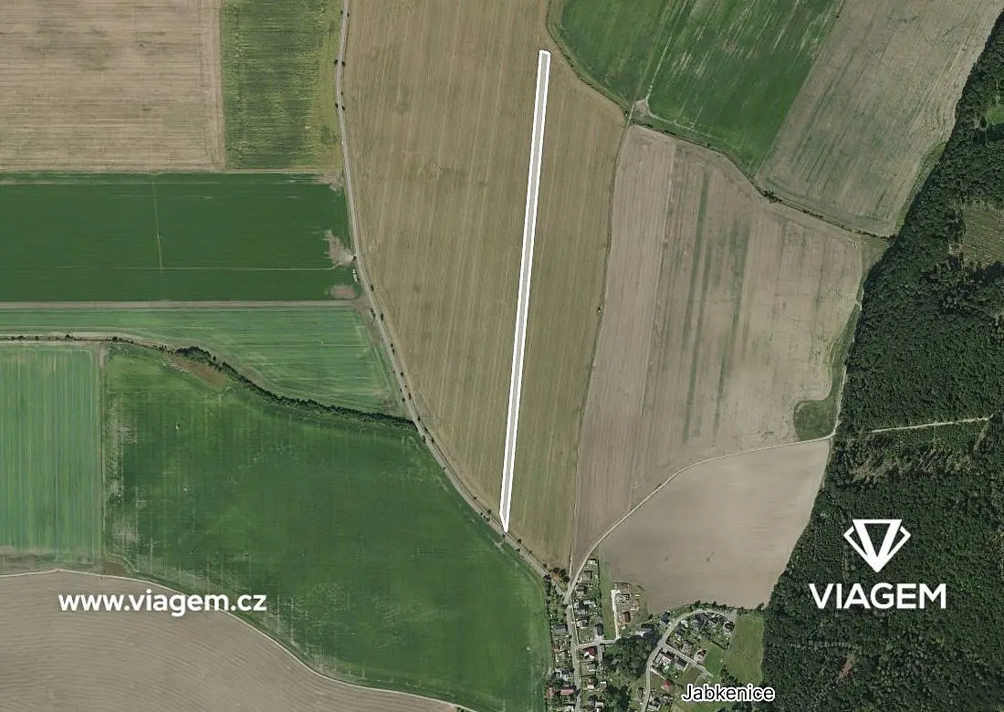 Prodej pozemku 846 m², Jabkenice · okres Mladá Boleslav