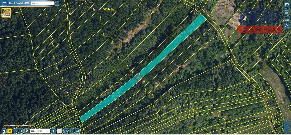 Prodej pozemku 800 m², Kobylí · okres Břeclav