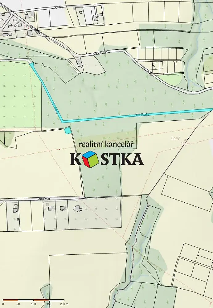 Prodej pozemku 4469 m², Horní Těrlicko · Těrlicko