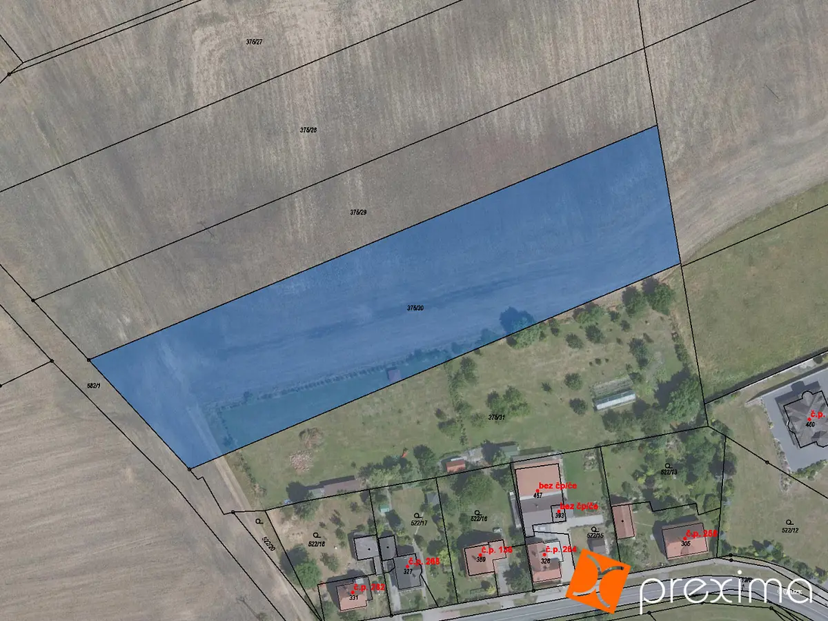 Prodej pozemku 15 m², Dymokury · okres Nymburk