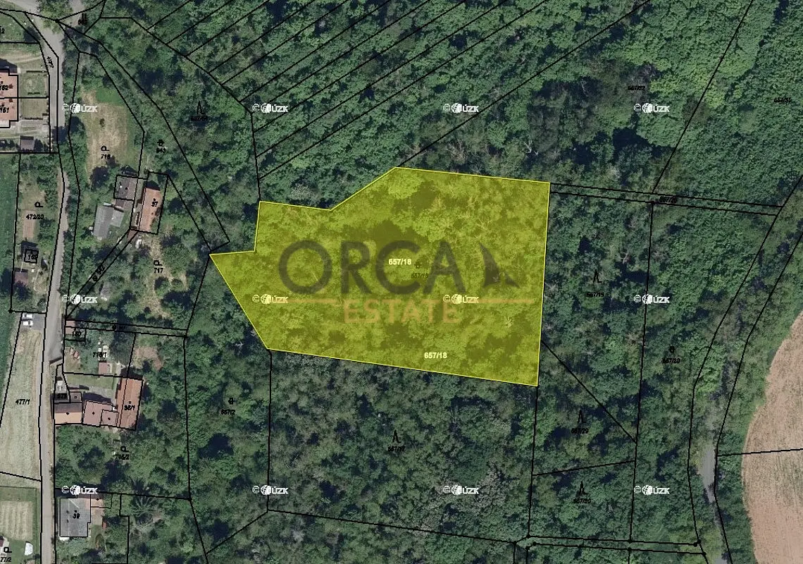 Prodej pozemku 10654 m², Domoušice · okres Louny