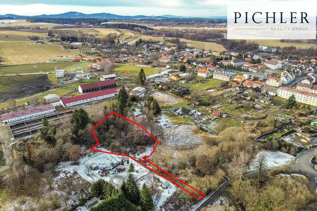 Prodej pozemku 500 m², Horní Stropnice · okres České Budějovice