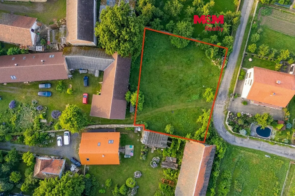 Prodej pozemku 1129 m², Mrač · okres Benešov