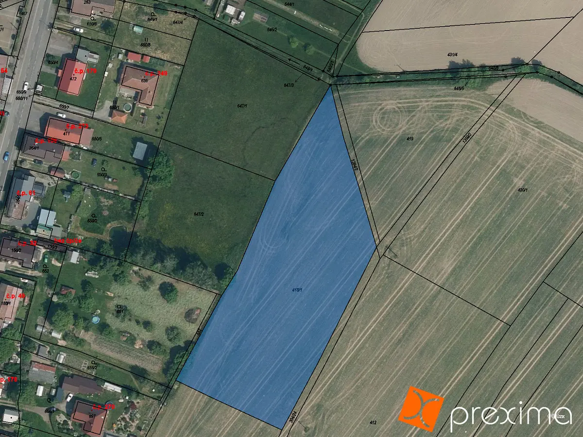 Prodej pozemku 864 m², Žďár · okres Mladá Boleslav
