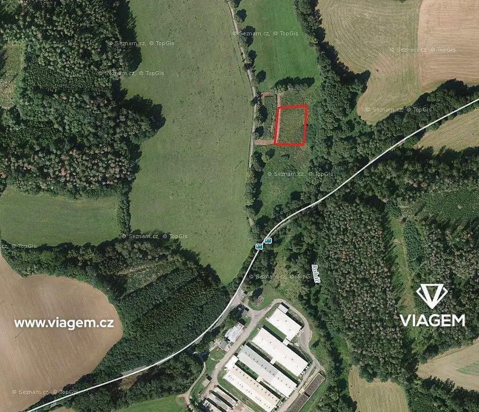 Prodej pozemku 2074 m², Neveklov · okres Benešov