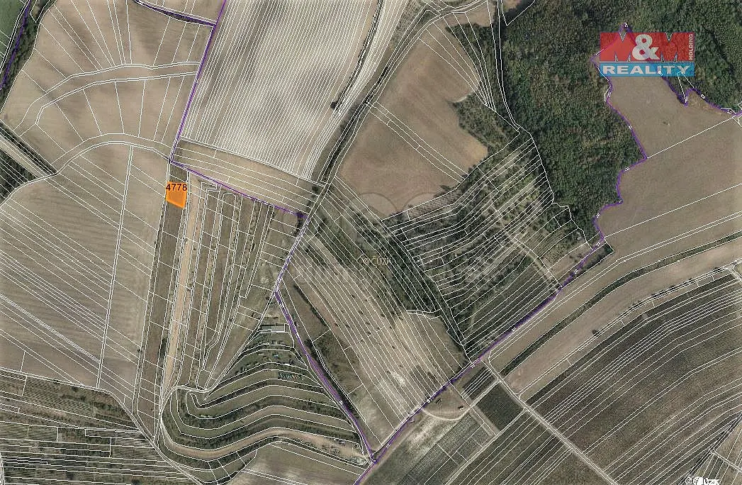 Prodej pozemku 239 m², Starovičky · okres Břeclav