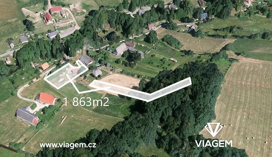 Prodej pozemku 465 m², Cvikov · okres Česká Lípa