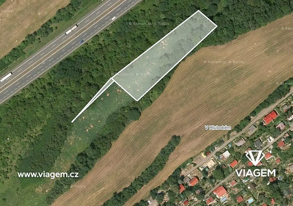 Prodej pozemku 8083 m², Nučice u Rudné · Nučice