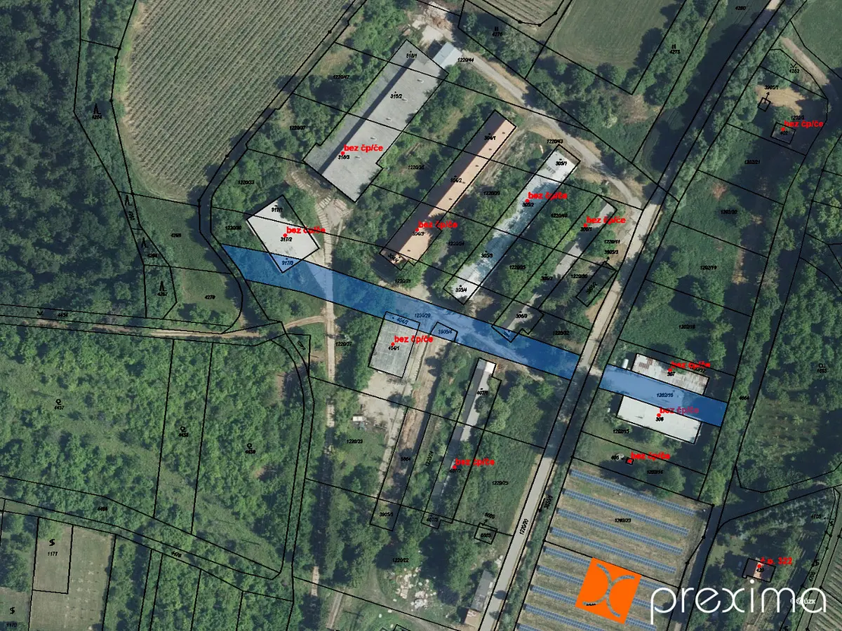 Prodej pozemku 1673 m², Němčičky · okres Břeclav