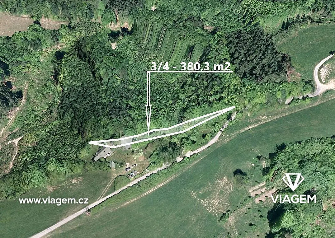 Prodej pozemku 380 m², Vsetín