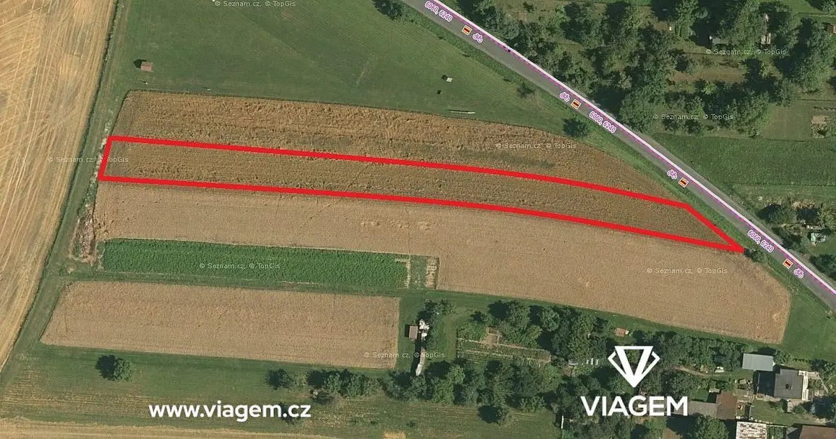 Prodej pozemku 1010 m², Klokočí · okres Přerov