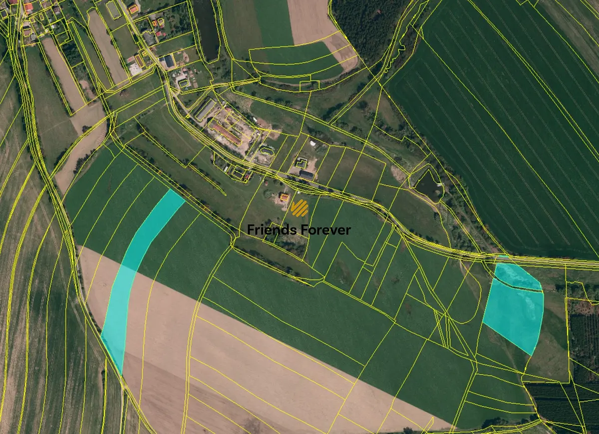 Prodej pozemku 11481 m², Cerekvička-Rosice - Cerekvička · okres Jihlava