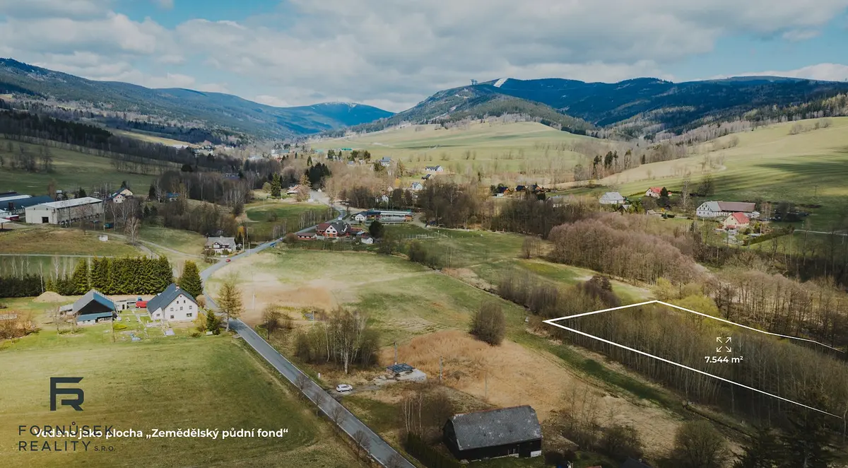 Prodej pozemku 487 m², Dolní Morava · okres Ústí nad Orlicí