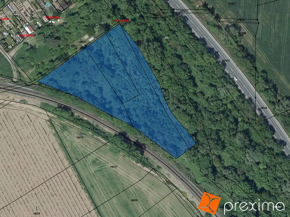 Prodej pozemku 1526 m², Postoloprty · okres Louny