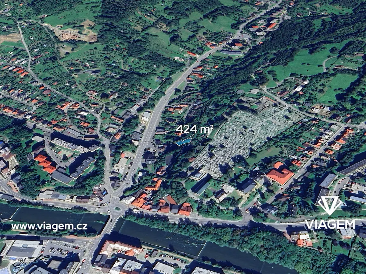 Prodej pozemku 141 m², Vsetín
