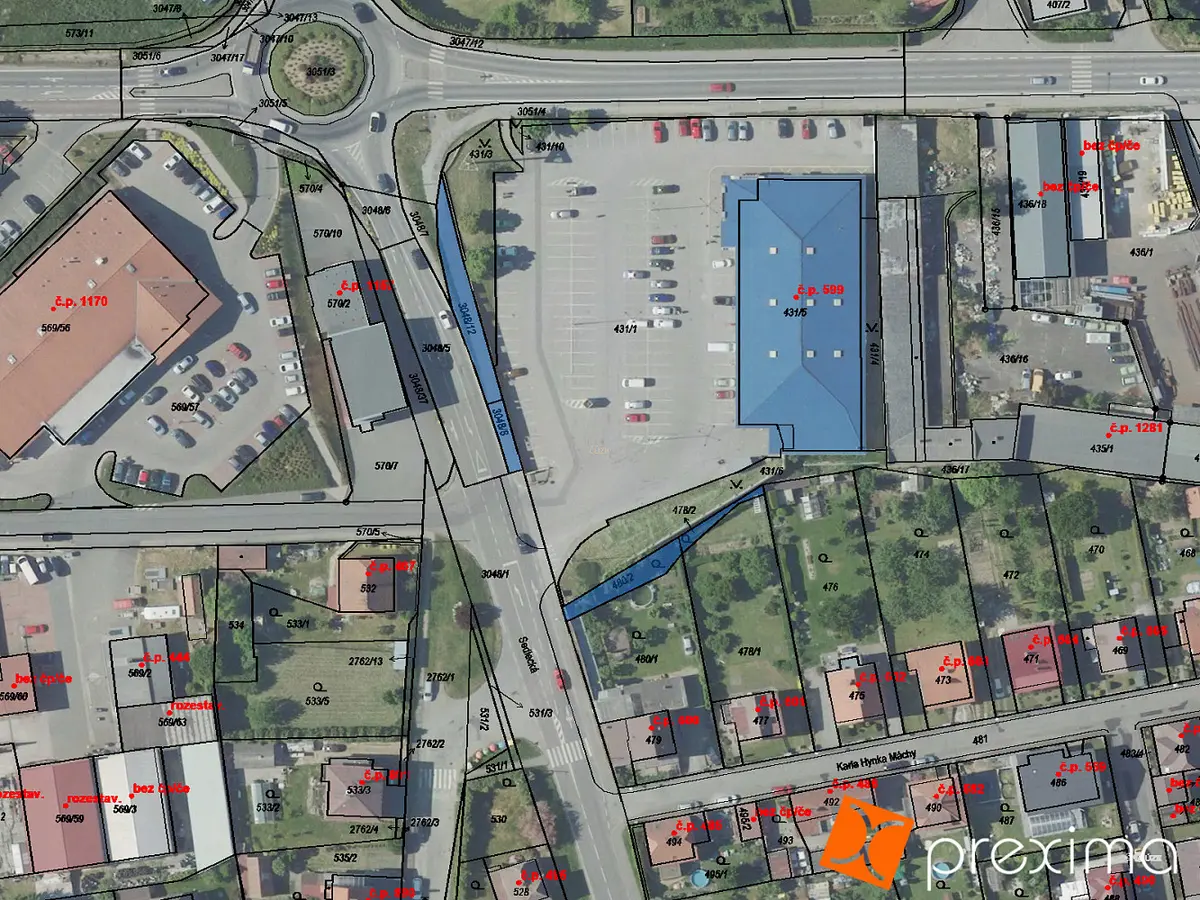 Prodej pozemku 86 m², Sedlčany · okres Příbram