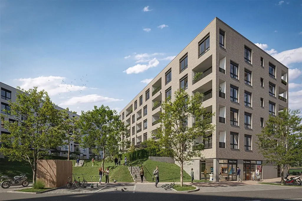 Prodej bytu 1+kk 34 m², Huppnerova · Ruzyně