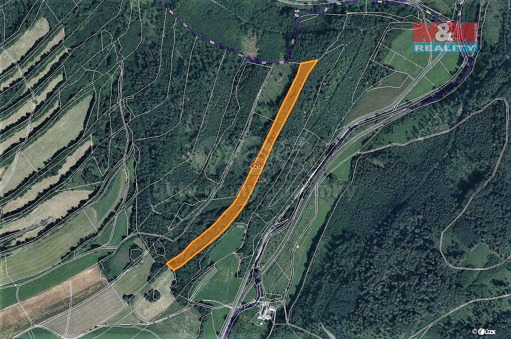 Prodej pozemku 17778 m², Odry · okres Nový Jičín
