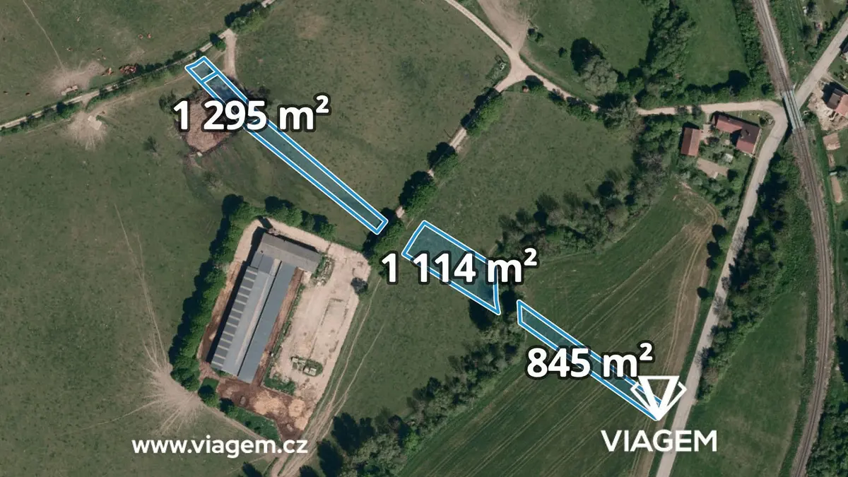 Prodej pozemku 813 m², Divnice · Slavičín