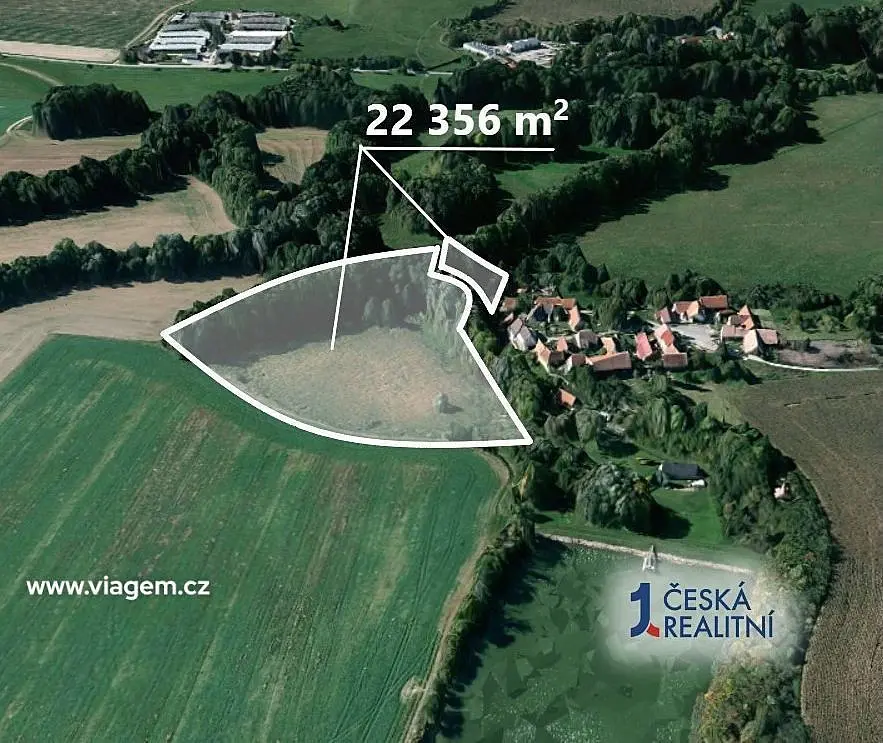 Prodej pozemku 22356 m², Jenišovice