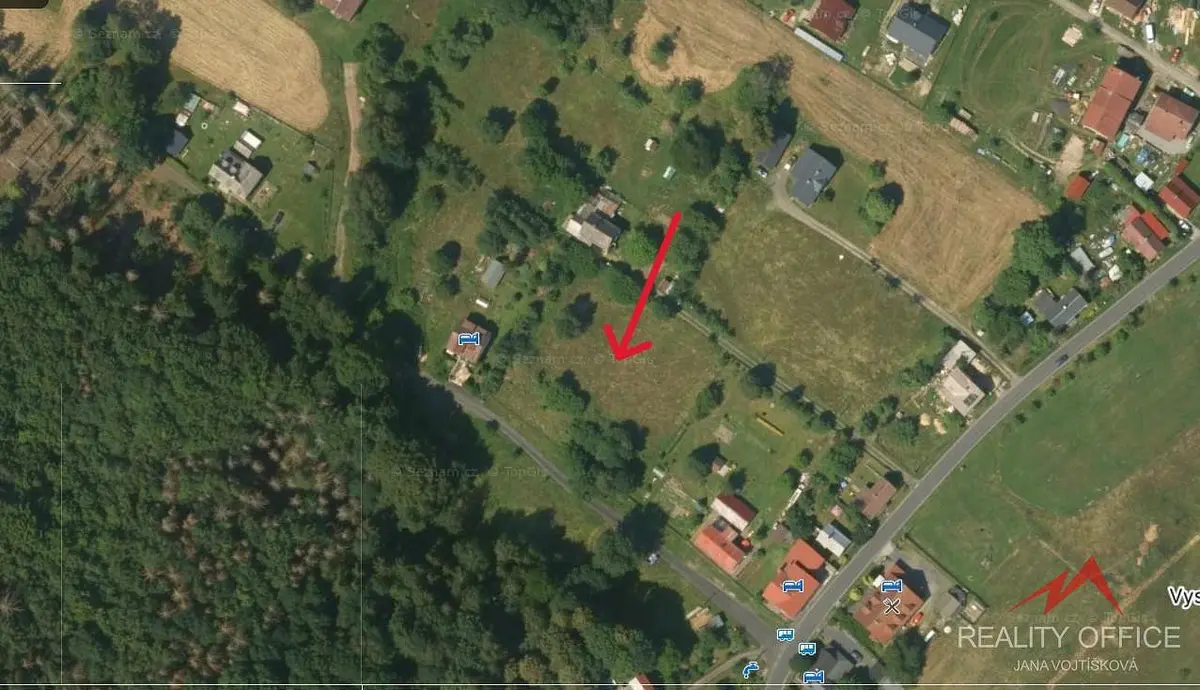 Prodej pozemku 3415 m², Vysoká Lípa · Jetřichovice