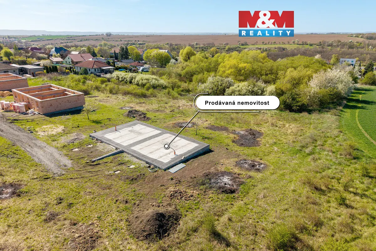 Prodej pozemku 847 m², Hrušovany · okres Chomutov