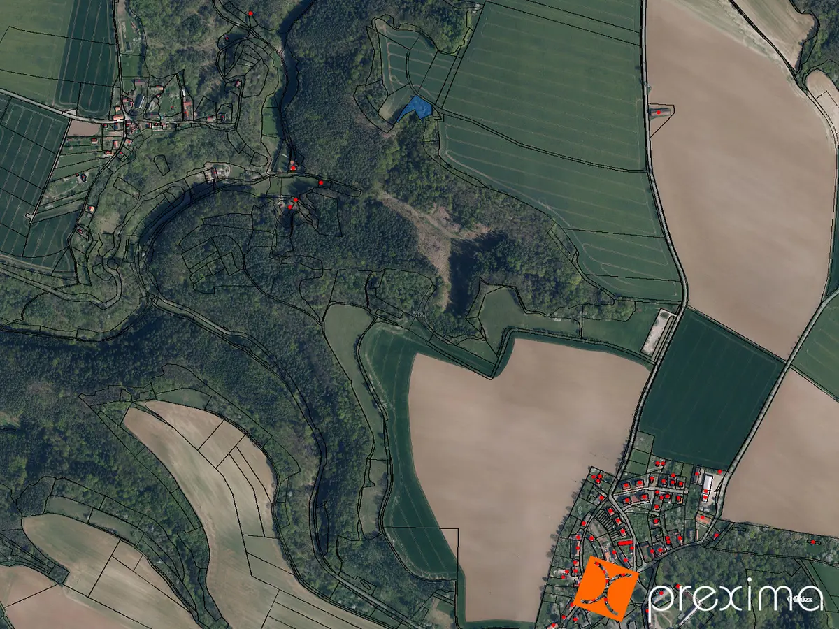 Prodej pozemku 743 m², Kokořín · okres Mělník