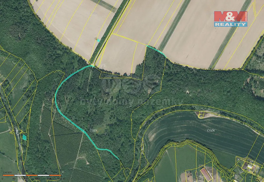 Prodej pozemku 520 m², Bohušov · okres Bruntál