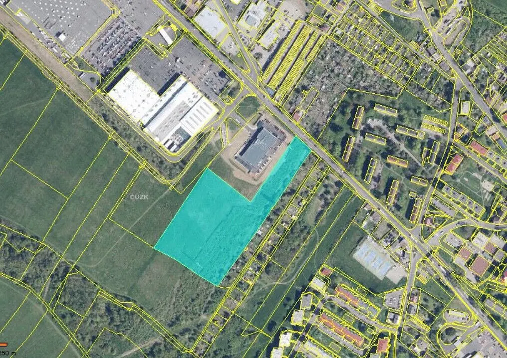 Pronájem pozemku 683 m², Ústí nad Labem - Všebořice