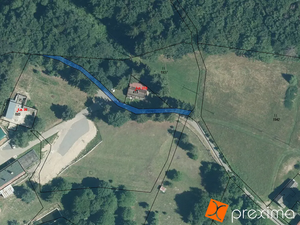 Prodej pozemku 39 m², Rajnochovice · okres Kroměříž