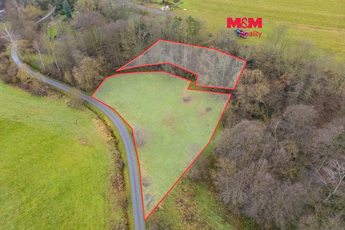 Prodej pozemku 4176 m², Hůrky · okres Rokycany